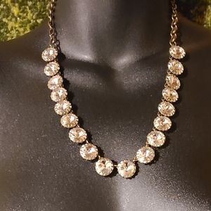 J.Crew Diamond Statement necklace